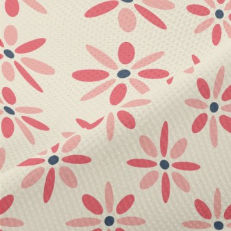 Radial Flowers Piqué