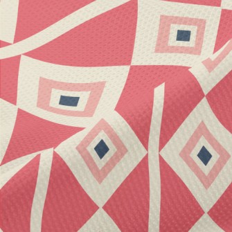 Layers Of Rhombus Piqué