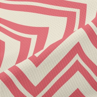Classic Wave Pattern Piqué