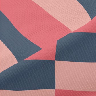 Stacked Rectangles Piqué