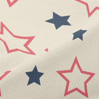 Basket Of Empty Solid Stars Piqué