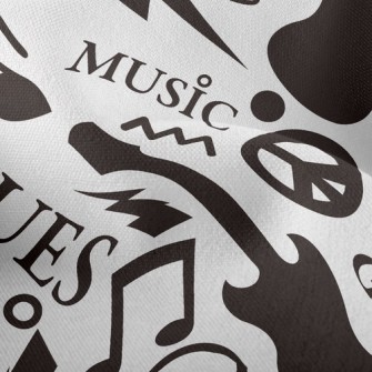Black Music Elements Lightweight Performance Linen