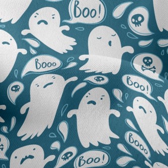 Floating Cute Ghost Lightweight Performance Linen