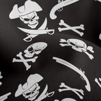Evil Pirate Skeleton Lightweight Performance Linen