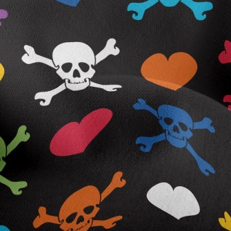Bright Heart Skull Lightweight Performance Linen