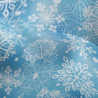 Snowflakes Lightweight Performance Linen