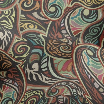 Amoeba Illustration Lightweight Performance Linen