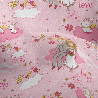 Couple In Love Lightweight Performance Linen