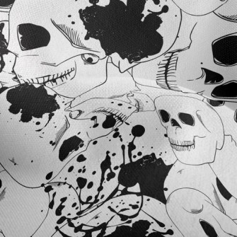 Scary Bloody Skull Lightweight Performance Linen