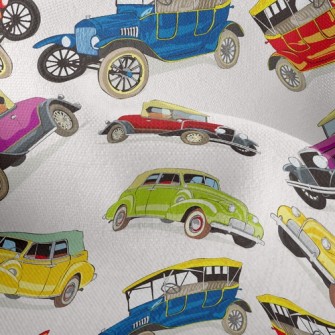 Retro Car Lightweight Performance Linen