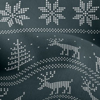 Christmas Moose Lightweight Performance Linen
