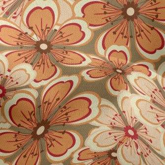 Plum Blossom Lightweight Performance Linen