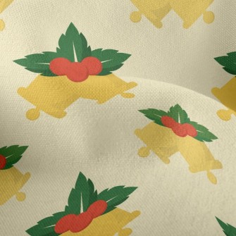 Christmas Bells Lightweight Performance Linen