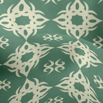 Retro Deformed Flower Lightweight Performance Linen