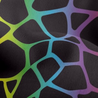 Colorful Giraffe Pattern Lightweight Performance Linen