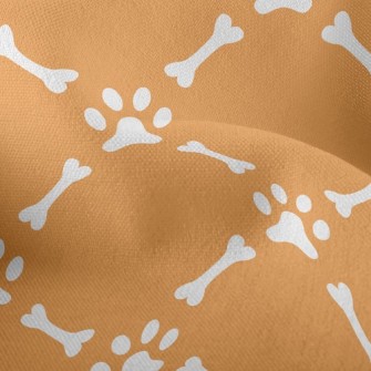Dog Footprint Bone Lightweight Performance Linen