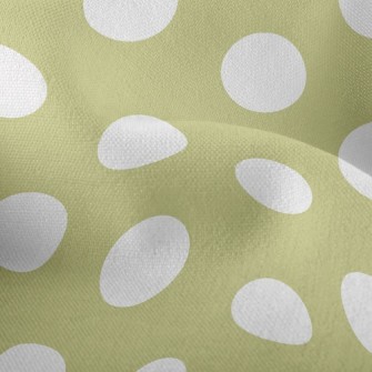 Simple White Dots Lightweight Performance Linen