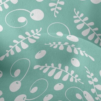 Fresh Fruit Leaves Lightweight Performance Linen