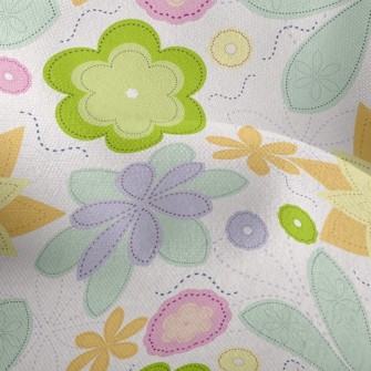 Beautiful Little Floral Lightweight Performance Linen