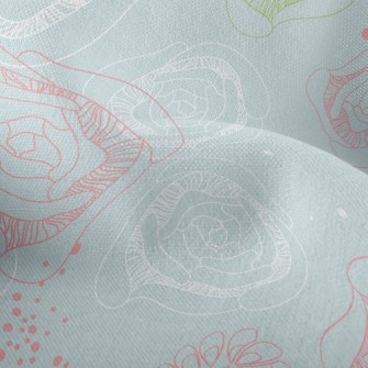 Mysterious Line Rose Lightweight Performance Linen