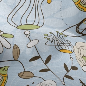 Psychedelic Garden Lightweight Performance Linen