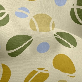 Colorful Lines Dots Lightweight Performance Linen