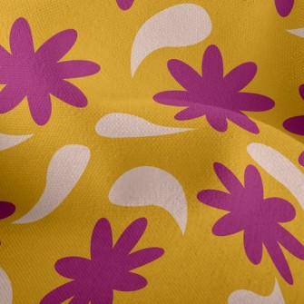 Cute Little Flower Braid Lightweight Performance Linen