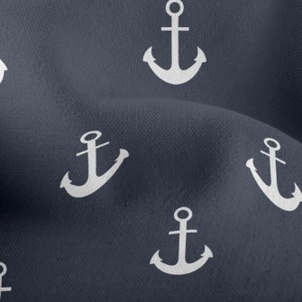 Plain Navy Lightweight Performance Linen