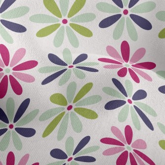 Three-Color Shades Of Floral Lightweight Performance Linen