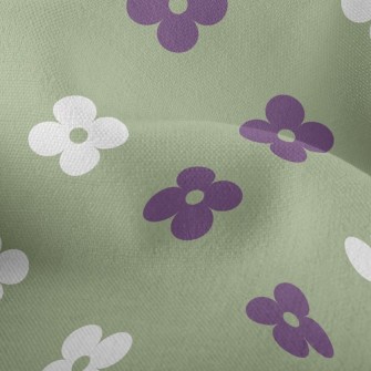 Temperament Two-Color Floret Lightweight Performance Linen