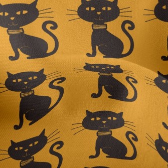 Evil Face Black Cat Lightweight Performance Linen