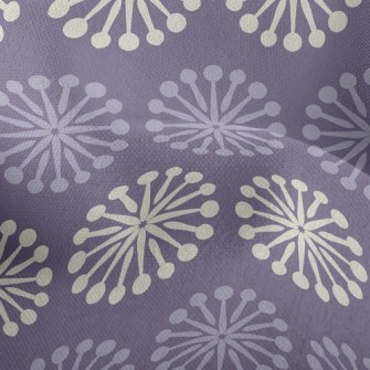 Psychedelic Brilliant Flowers Lightweight Performance Linen
