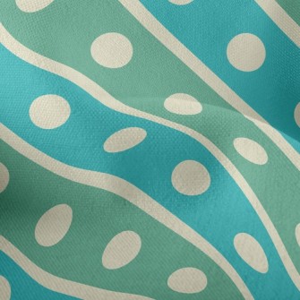 Pop Style Diagonal Stripes Lightweight Performance Linen