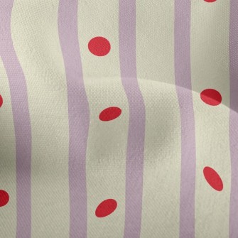 Red Dot Lines Lightweight Performance Linen