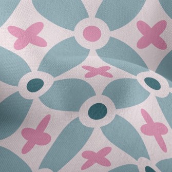 Flower Splicing Dots Lightweight Performance Linen