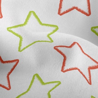 Two-Color Line Stars Lightweight Performance Linen