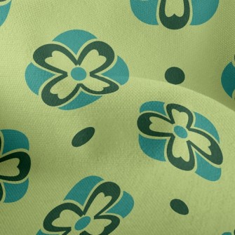 Gradient Deformation Floral Lightweight Performance Linen