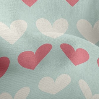 Pastel Bicolor Heart Lightweight Performance Linen
