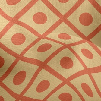Cross Diamond Dots Lightweight Performance Linen