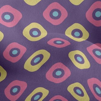 Two-Color Square With Dots Lightweight Performance Linen
