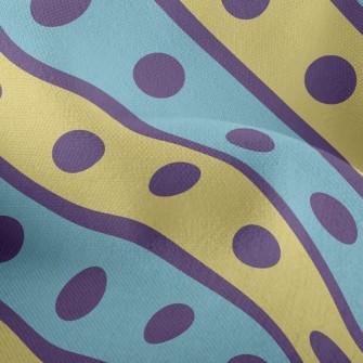 Polka Dot Lines Lightweight Performance Linen