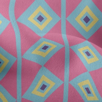 Stacking Diamond Cubes Lightweight Performance Linen