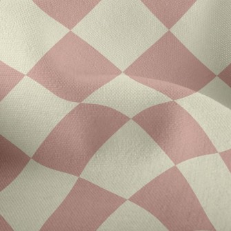 Checkerboard Rhombus Lightweight Performance Linen