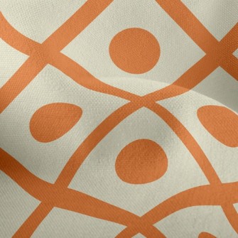 Round Dots Squares Lightweight Performance Linen