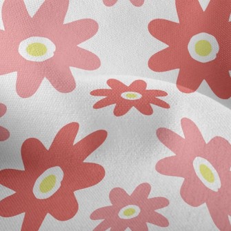 Passionate Dazzling Flowers Lightweight Performance Linen