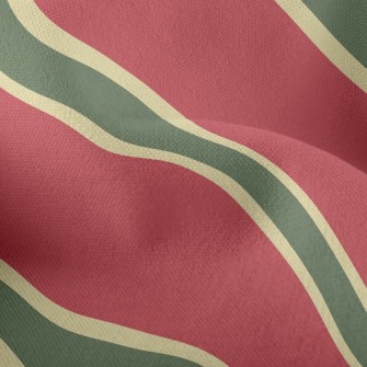 Christmas Feeling Stripes Lightweight Performance Linen