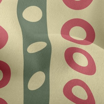 Christmas Wind Size Circle Lightweight Performance Linen
