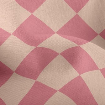 Checkerboard Rhombus Lightweight Performance Linen