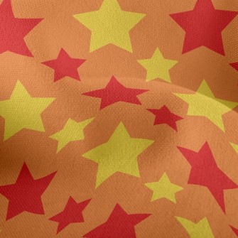 Arrange Stars Diagonally Lightweight Performance Linen