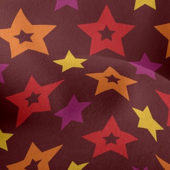 Colorful Hollow Stars Lightweight Performance Linen